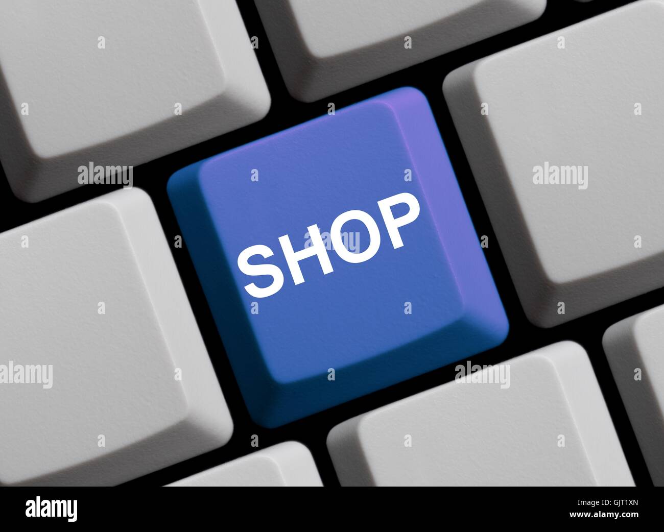 online shop Stock Photo