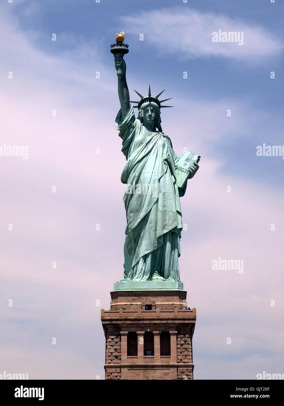statue of liberty - miss liberty Stock Photo