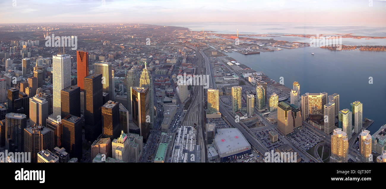 toronto panorama Stock Photo