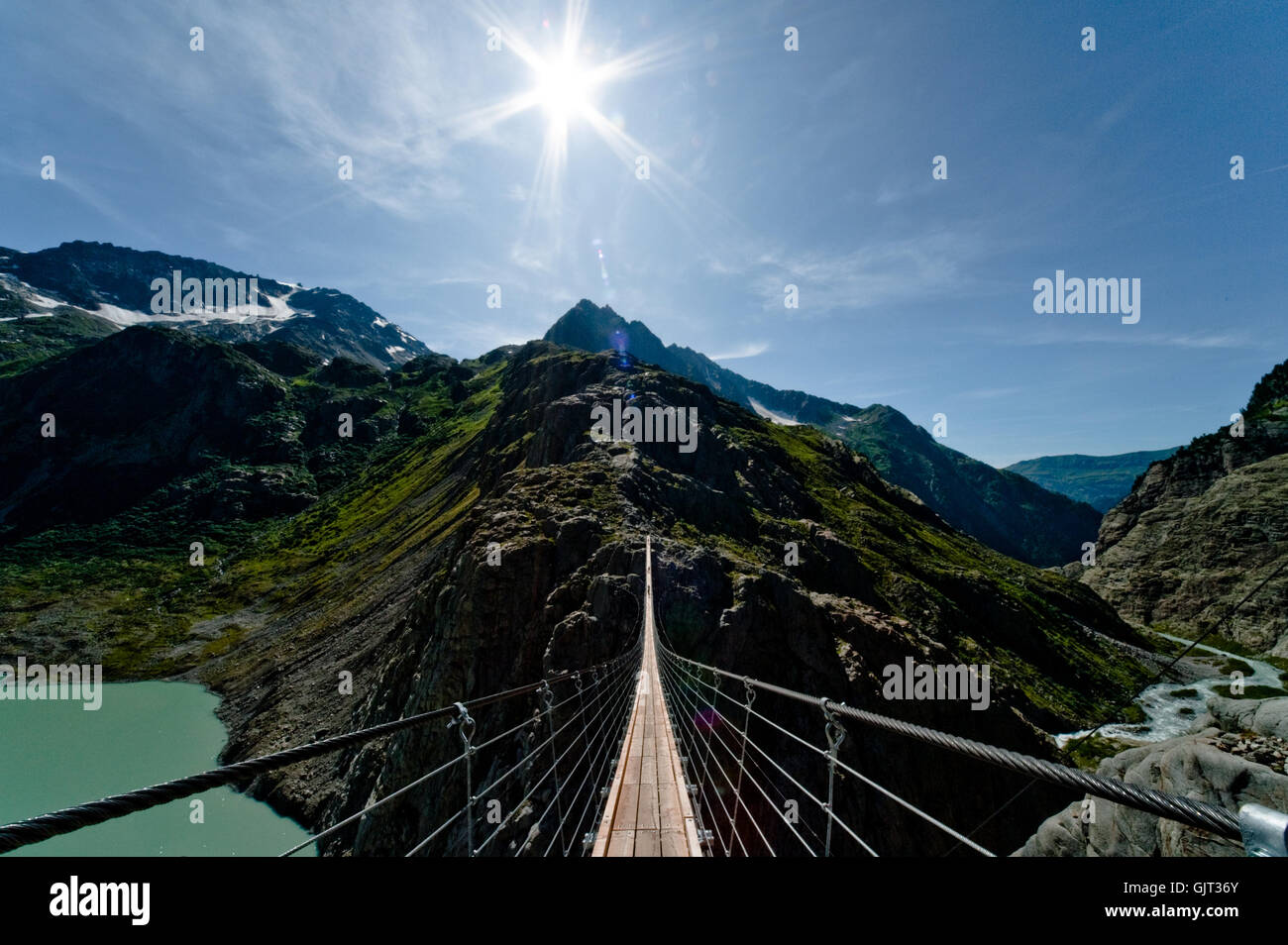 Trift bridge – switzerland hi-res stock photography and images - Alamy
