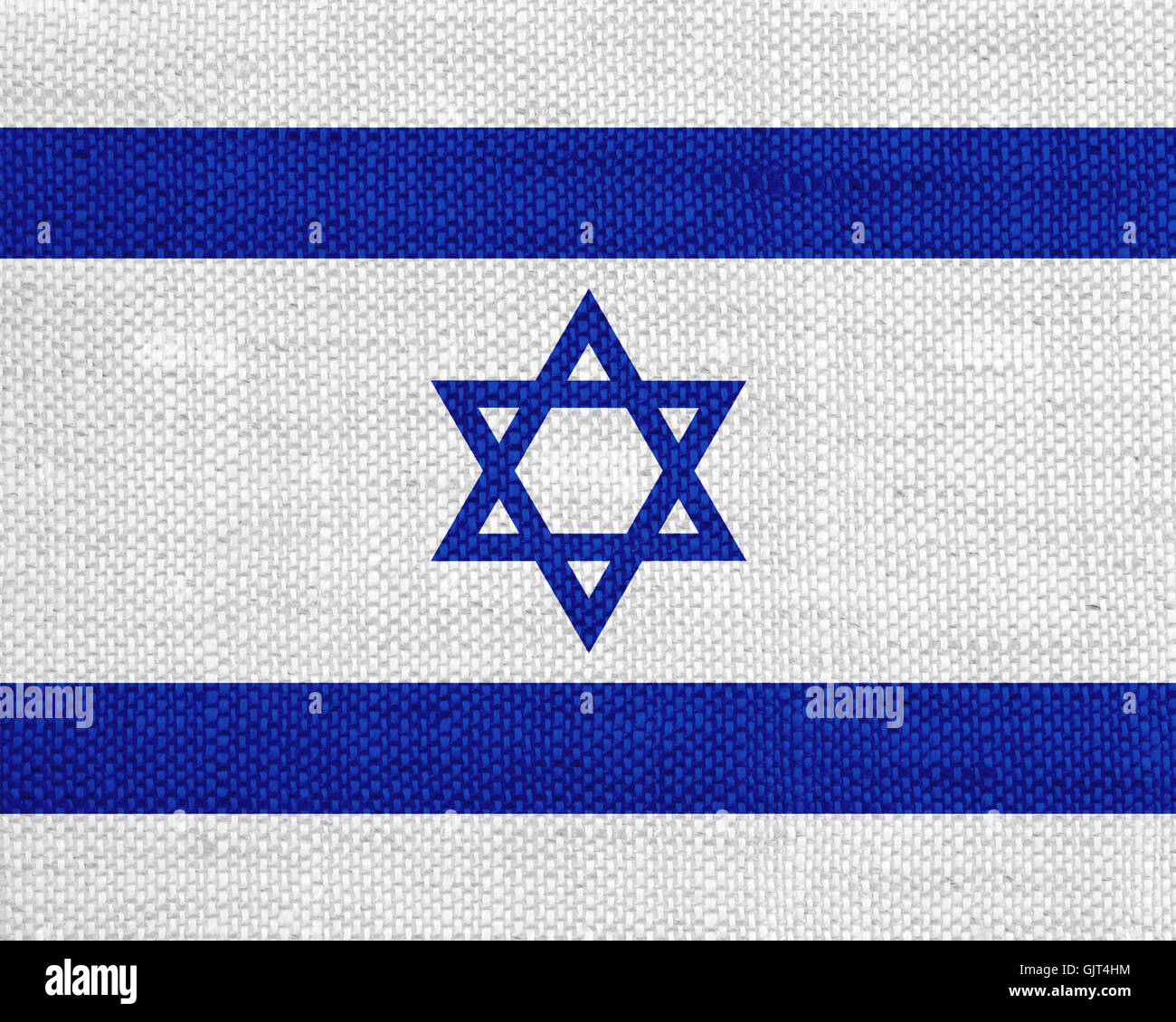 Flag on old linen Stock Photo - Alamy