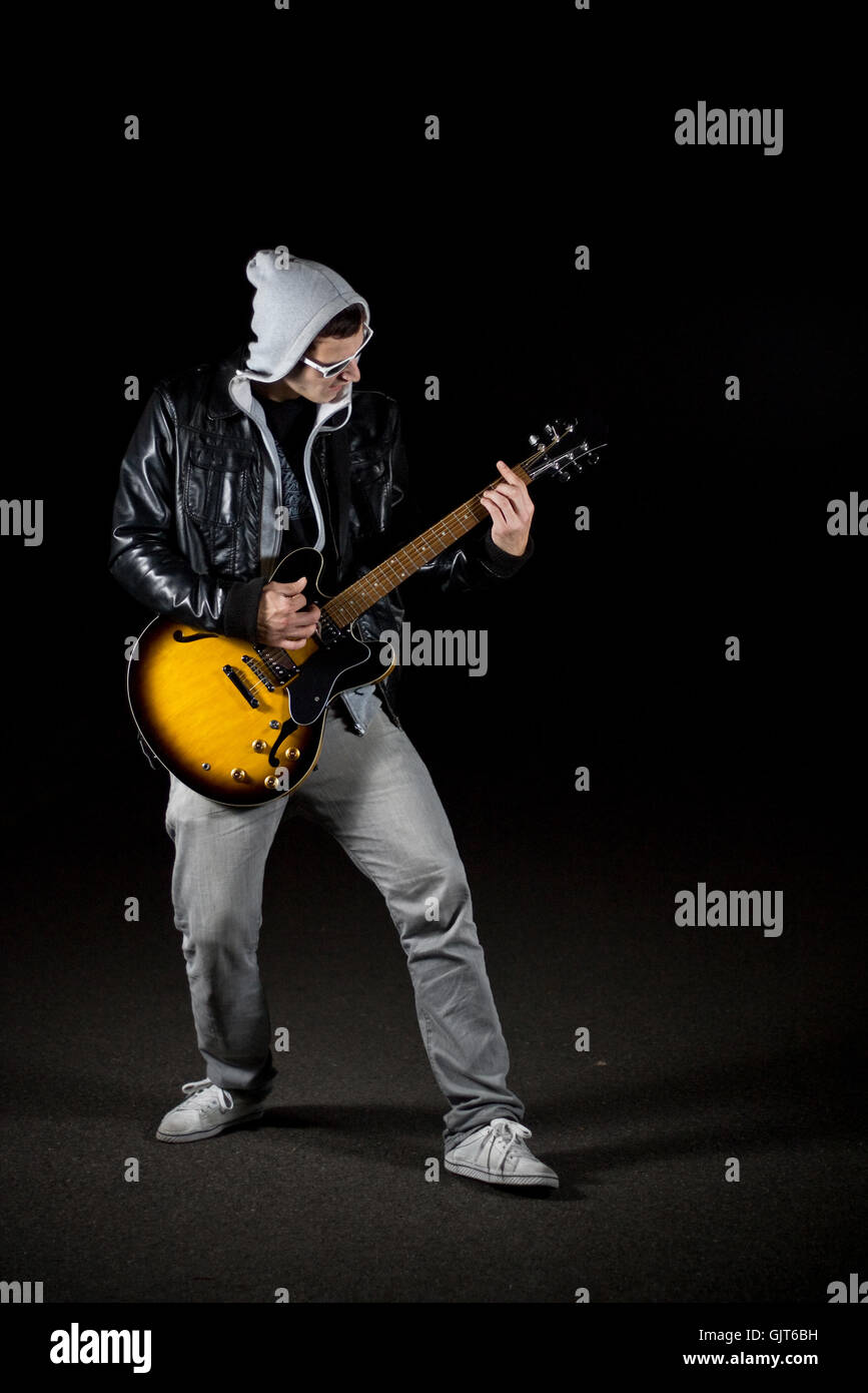 male masculine musician Stock Photo - Alamy