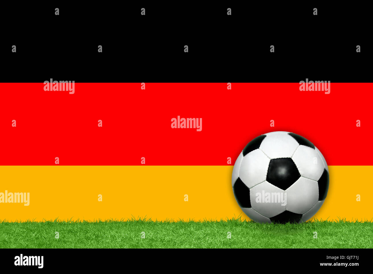 Germany flag wm worms eye Stock Photo