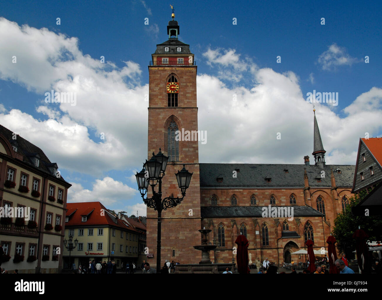 city town pfalz Stock Photo