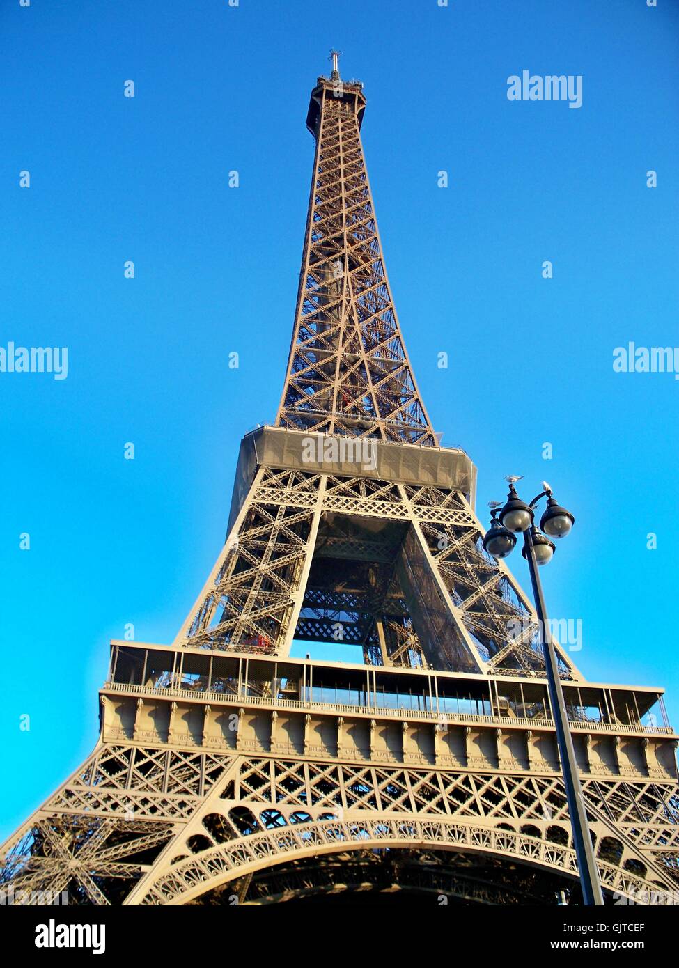 la tour eiffel Stock Photo