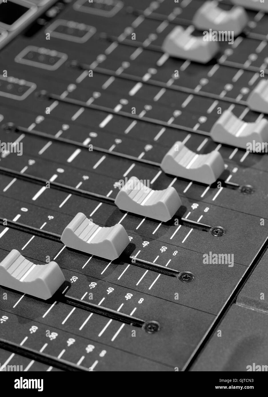 music studio mixer Stock Photo Alamy