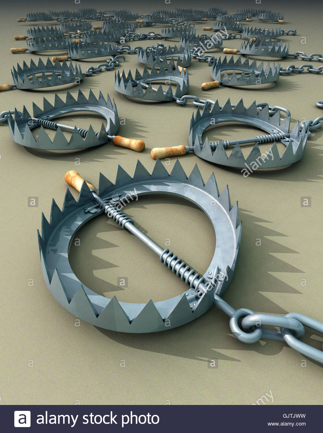 Bear Traps Stock Photos & Bear Traps Stock Images - Alamy