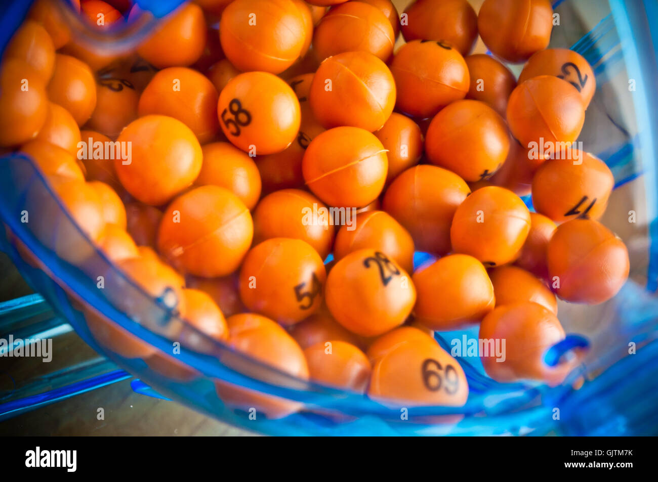 lottery balls Stock Photo Alamy