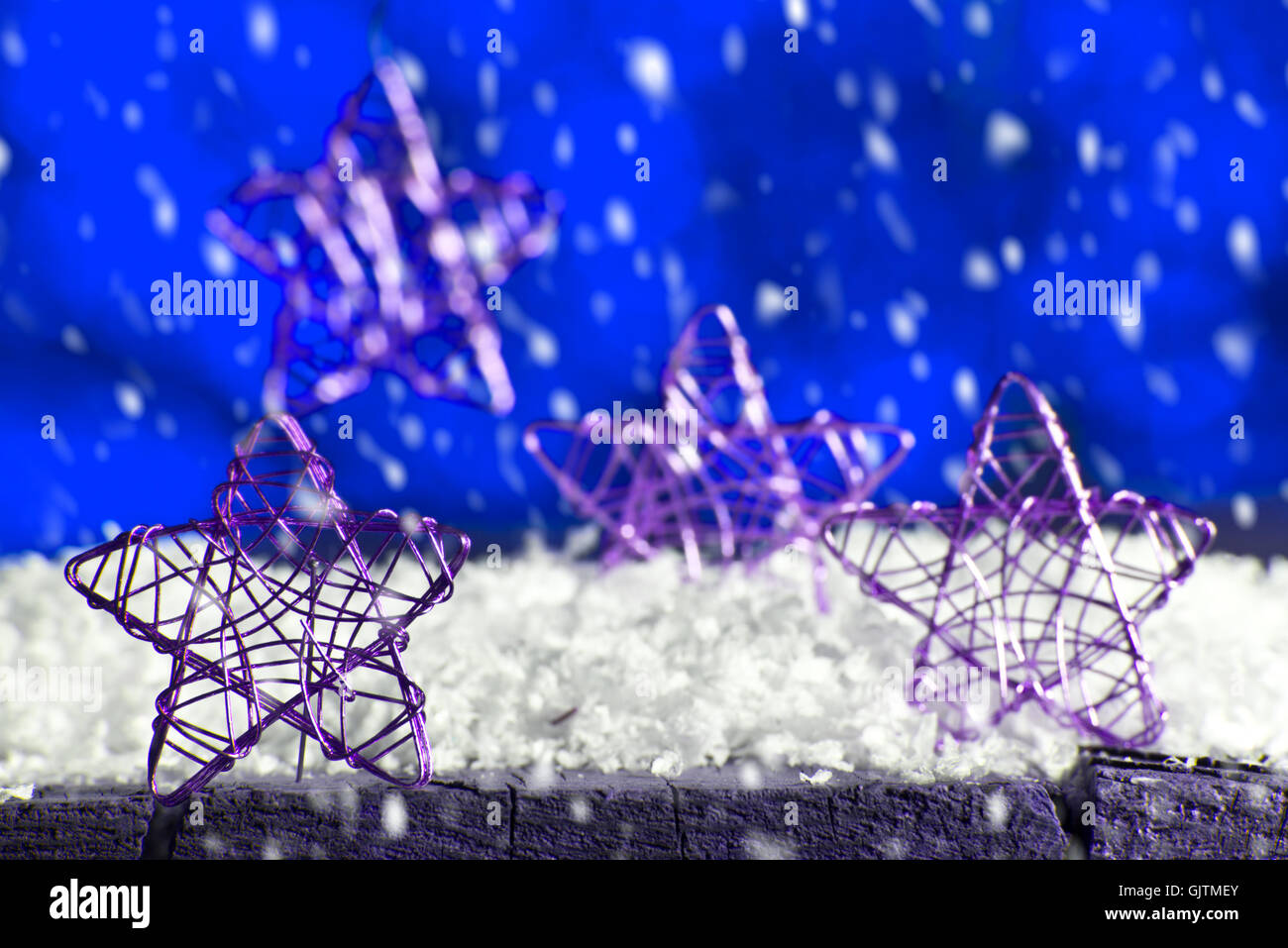 Background star on blue hi-res stock photography and images - Alamy