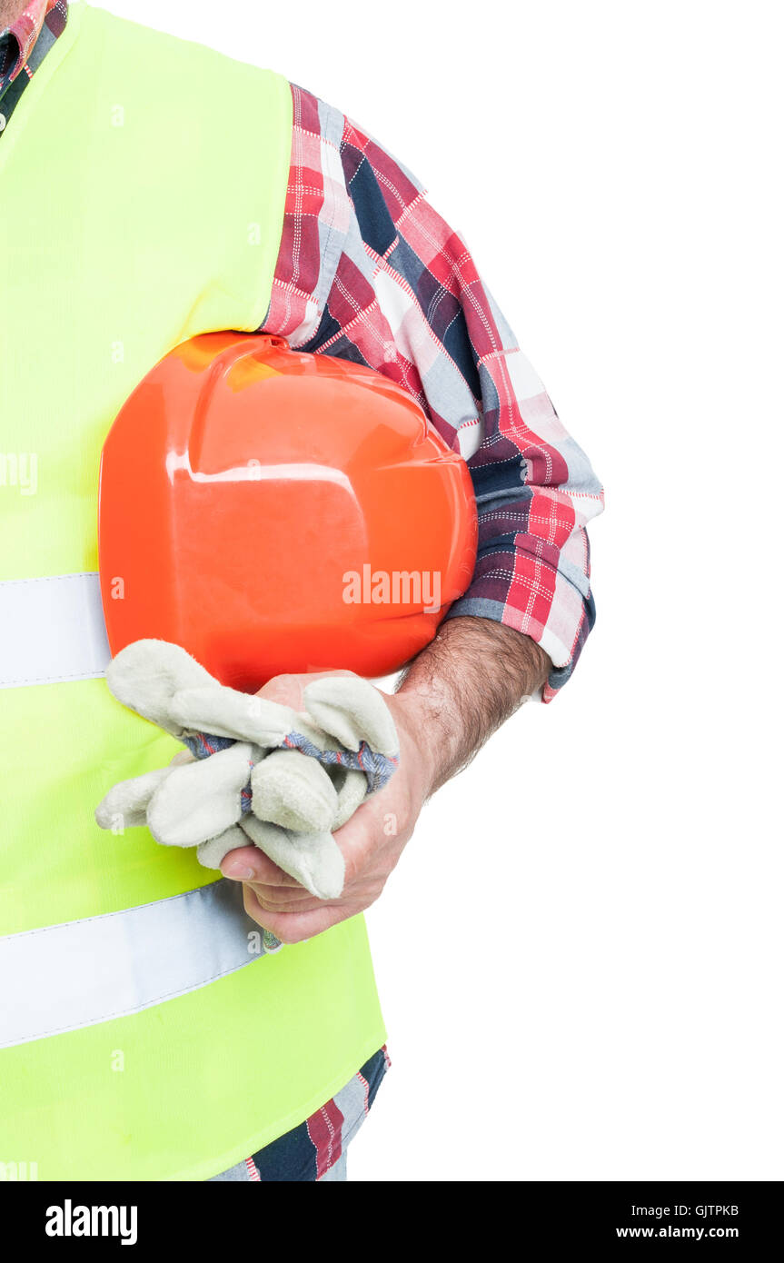 construction-worker-wearing-protective-vest-and-holding-safety-gloves