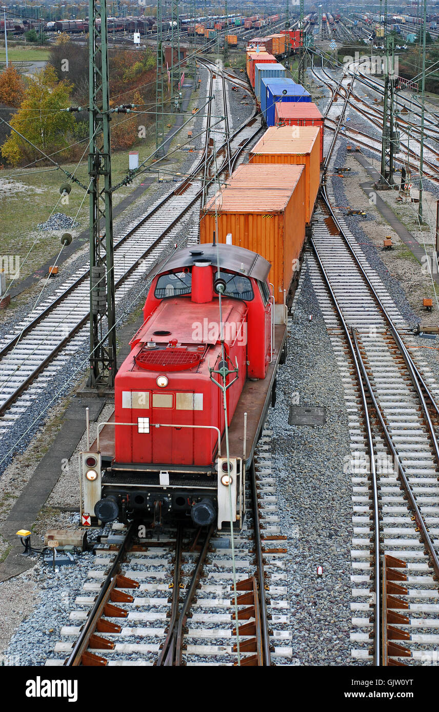 freight traffic Stock Photo