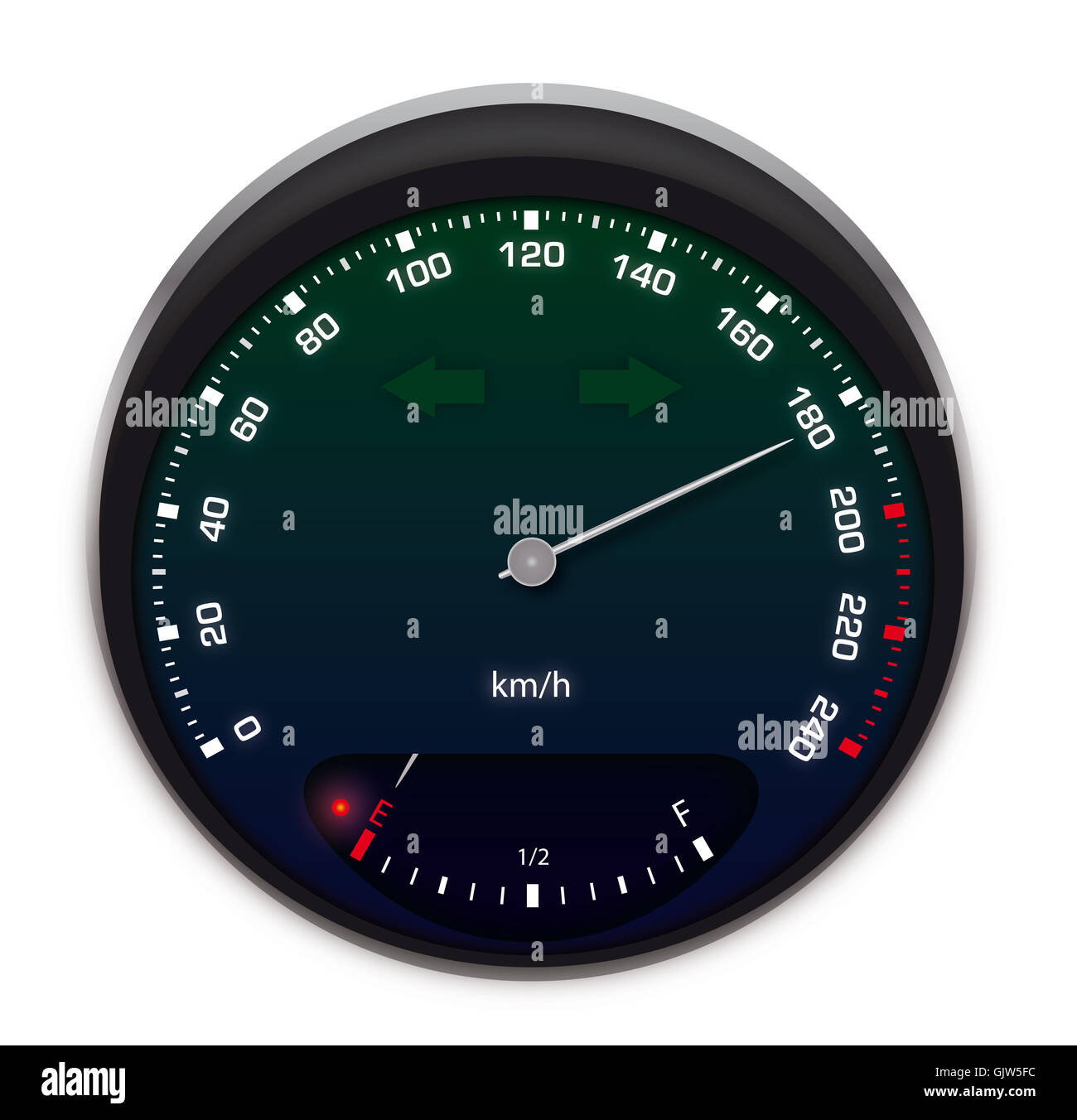 speedometer Stock Photo