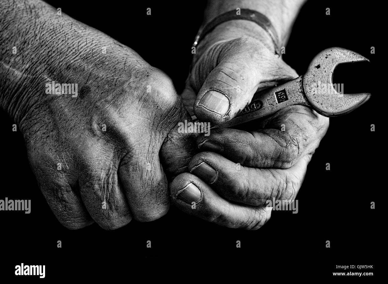 hand hands industry Stock Photo Alamy