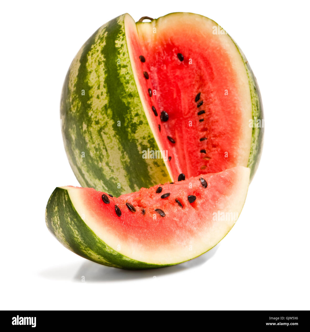 melon watermelon slice Stock Photo Alamy
