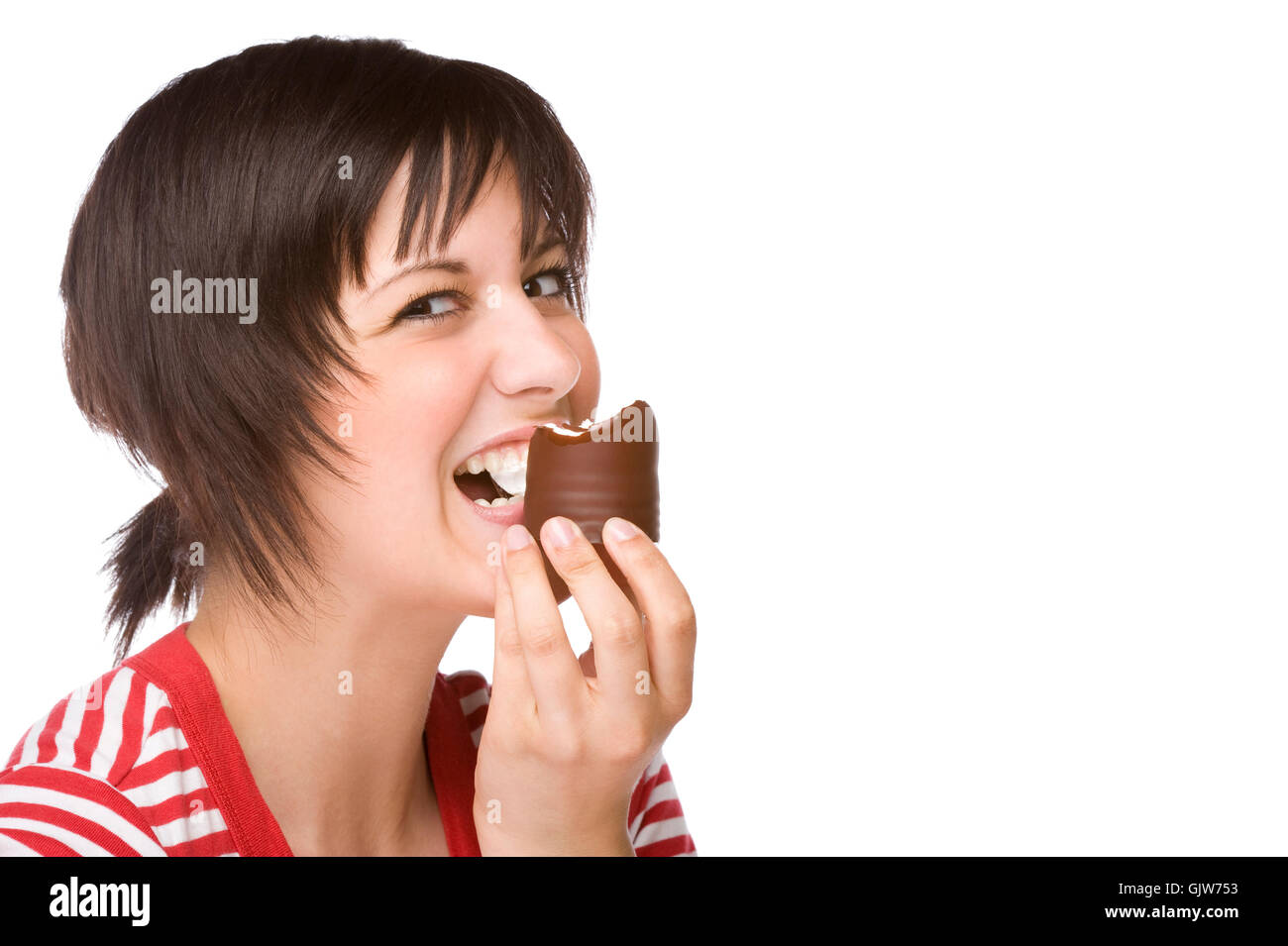 nibble calories sweetness Stock Photo