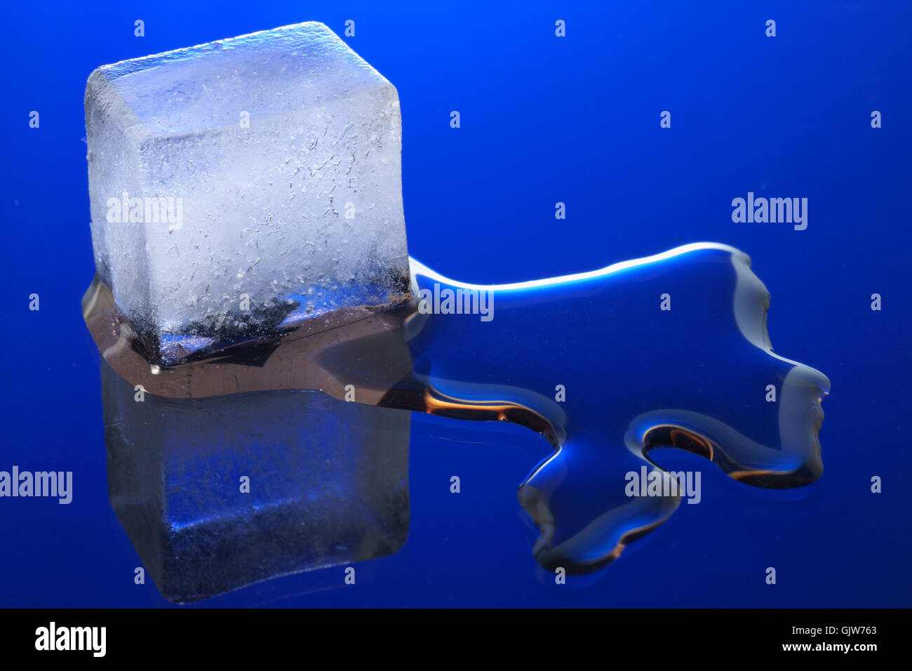 blue cold ice Stock Photo - Alamy