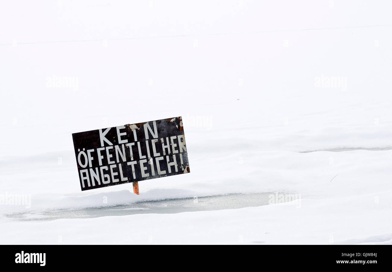 angle fish berlin Stock Photo