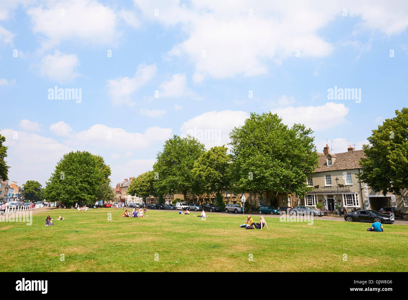 Church Green Witney Oxfordshire UK Stock Photo Alamy