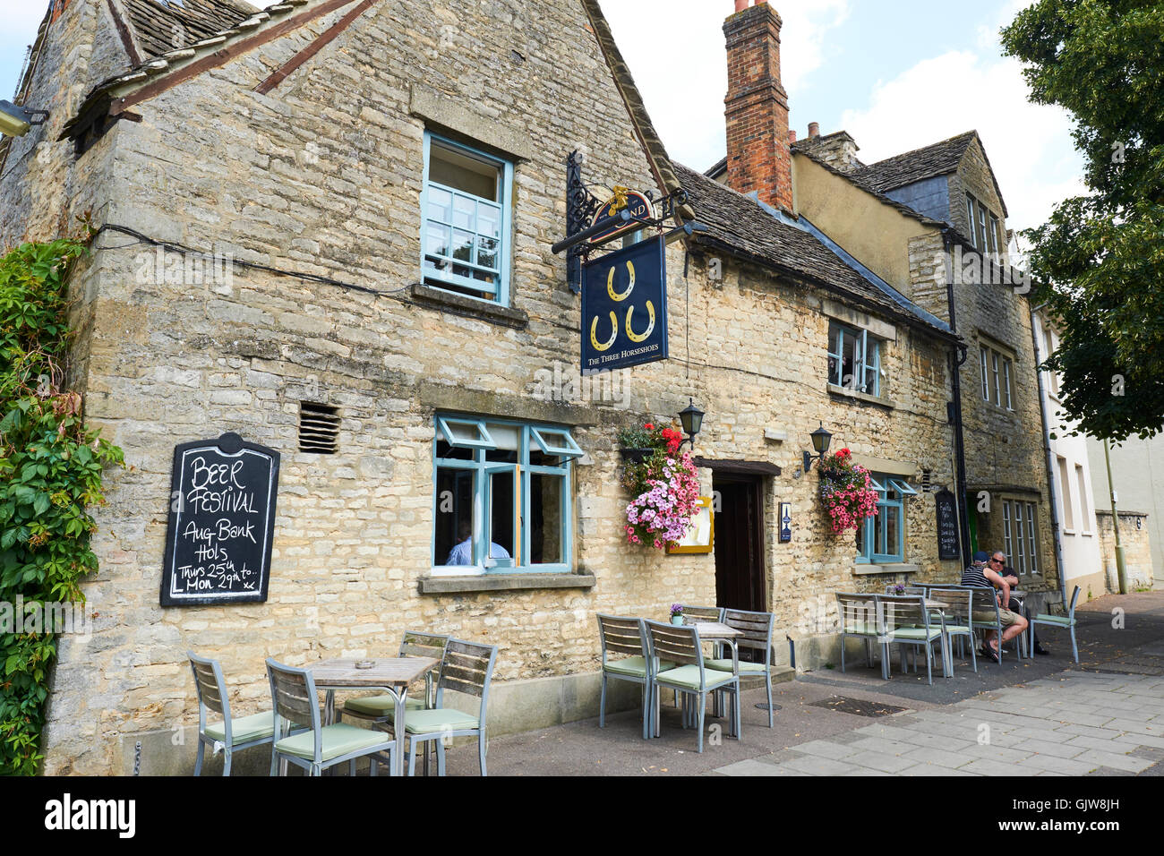 The Three Horseshoes Public House Corn Street Witney Oxfordshire UK