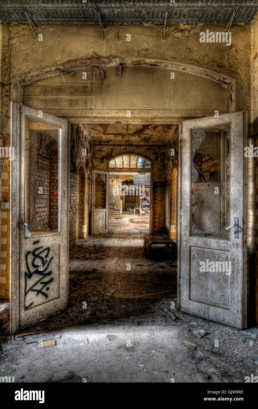 open doors Stock Photo