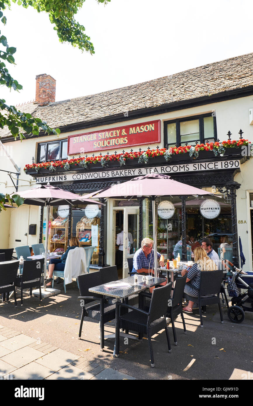 Huffkins Tea Rooms & Bakery High Street Witney Oxfordshire UK Stock Photo