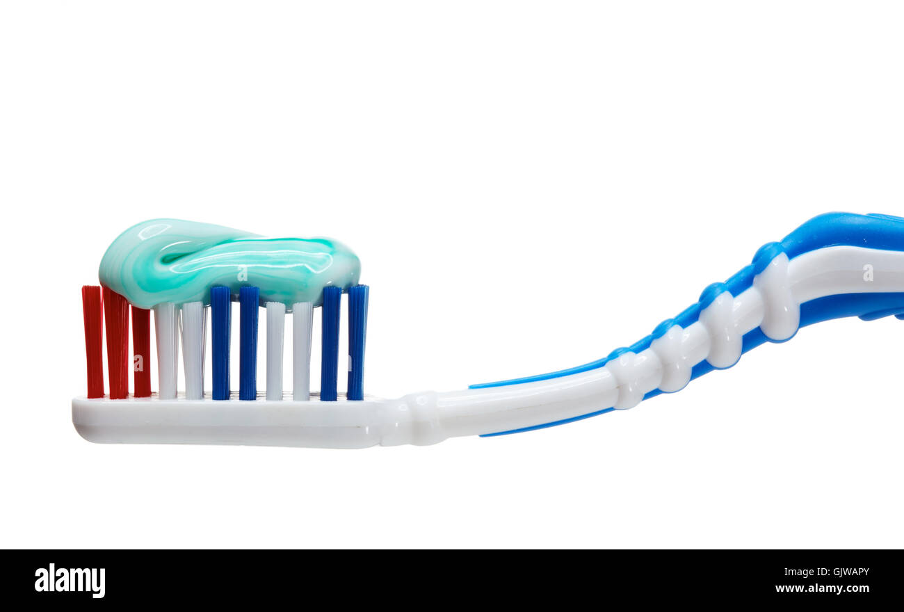 dentist toothpaste tooth Stock Photo Alamy