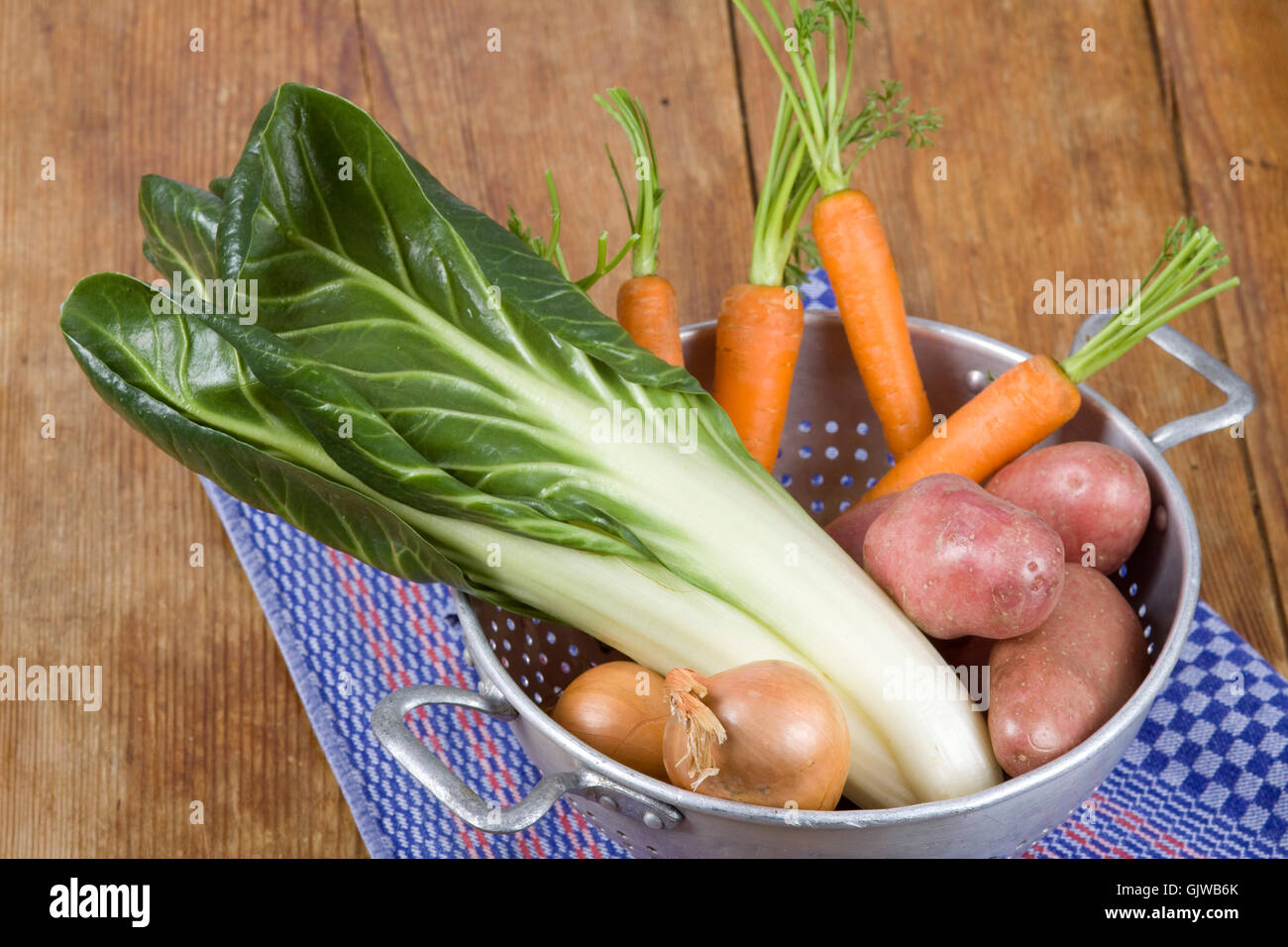 vegetable carrots onions Stock Photo