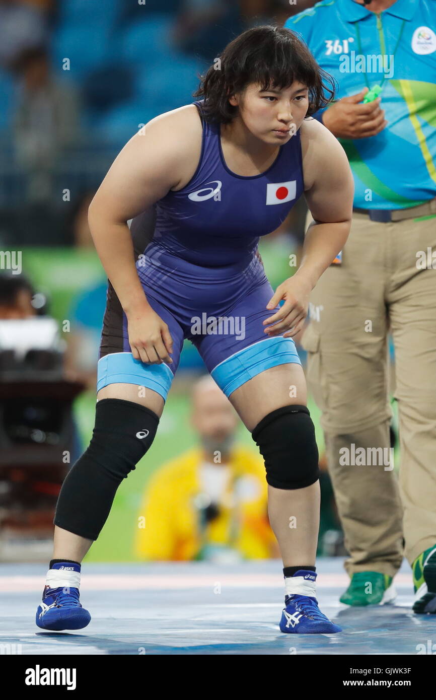 Rio de Janeiro, Brazil. 17th Aug, 2016. Sara Dosho (JPN) Wrestling
