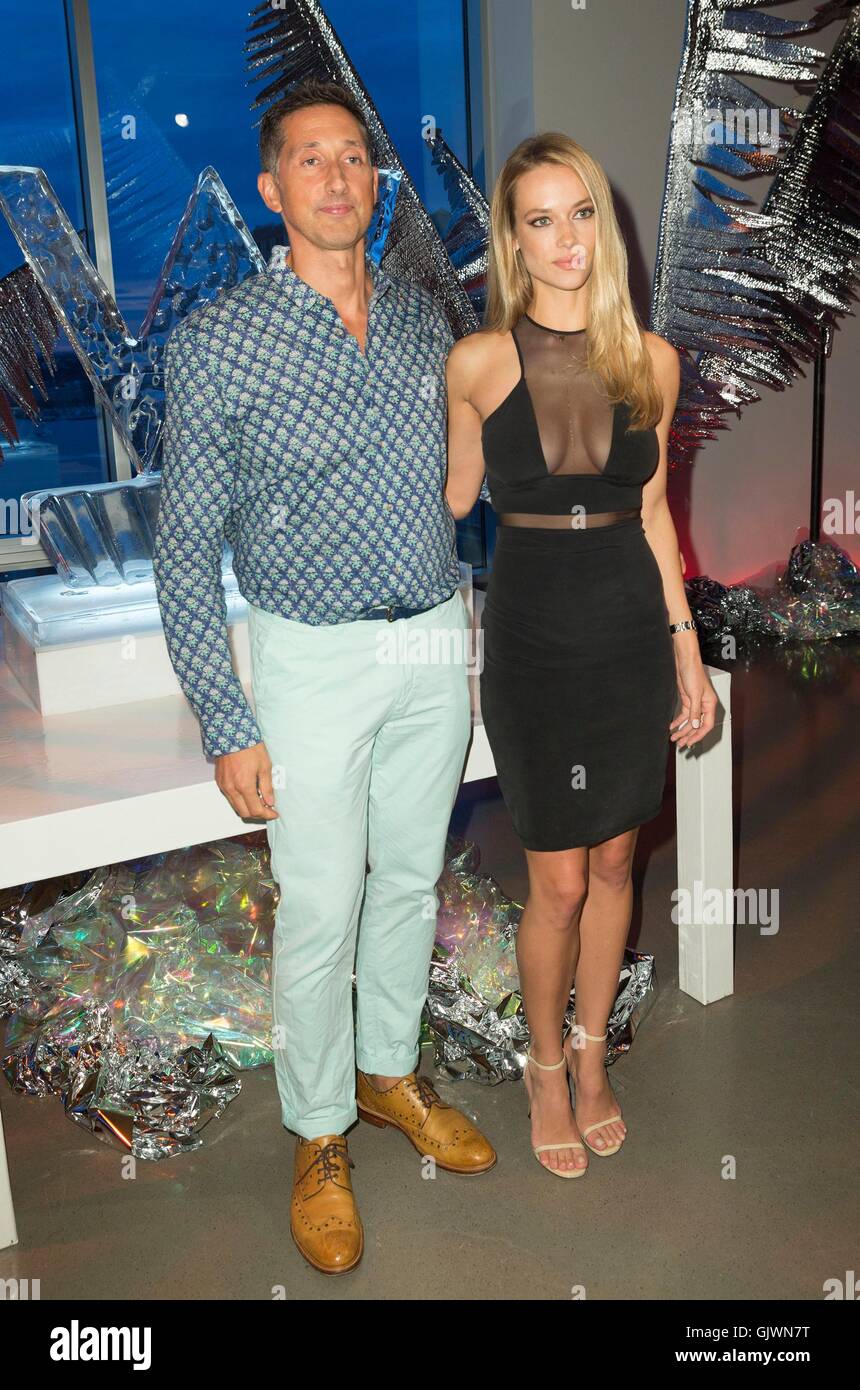 New York, NY, USA. 17th Aug, 2016. Anthony Ingham, Hannah Ferguson at ...
