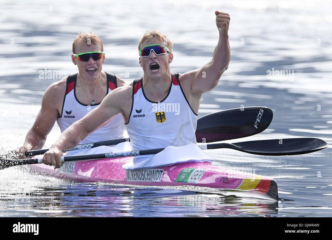 Mens kayak double 1000m hi-res stock photography and images - Alamy