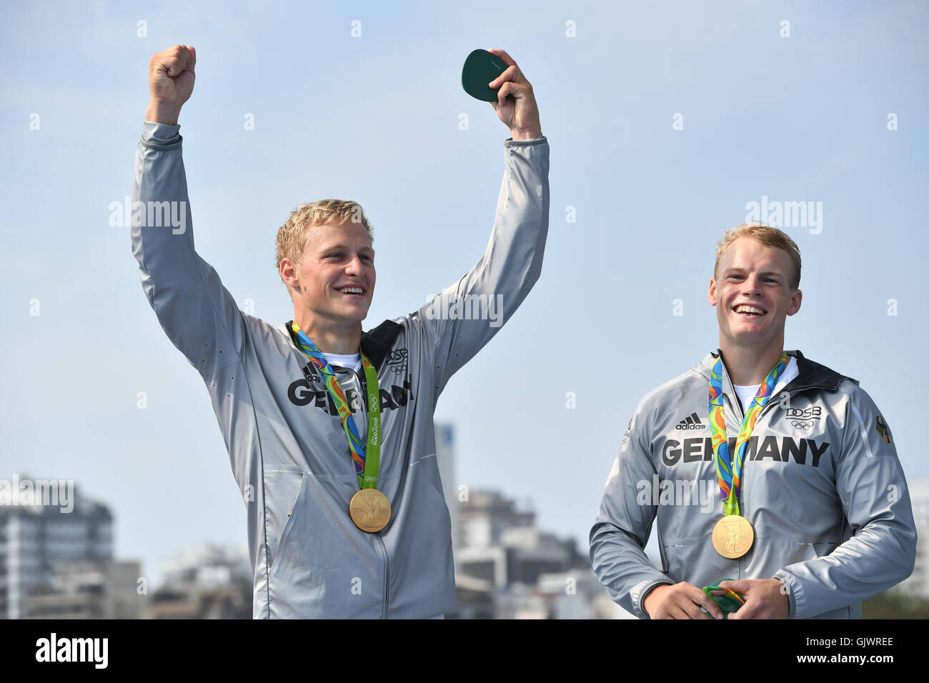 Mens kayak double 1000m hi-res stock photography and images - Alamy