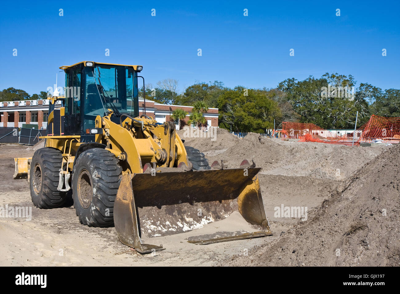 construction industry machinery Stock Photo