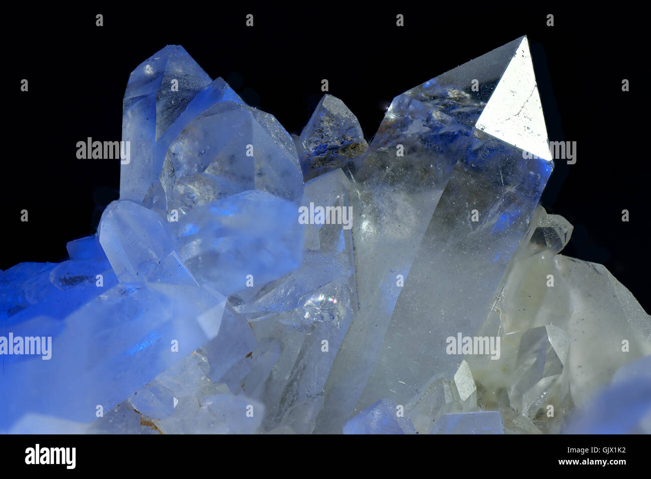 big rock crystal Stock Photo