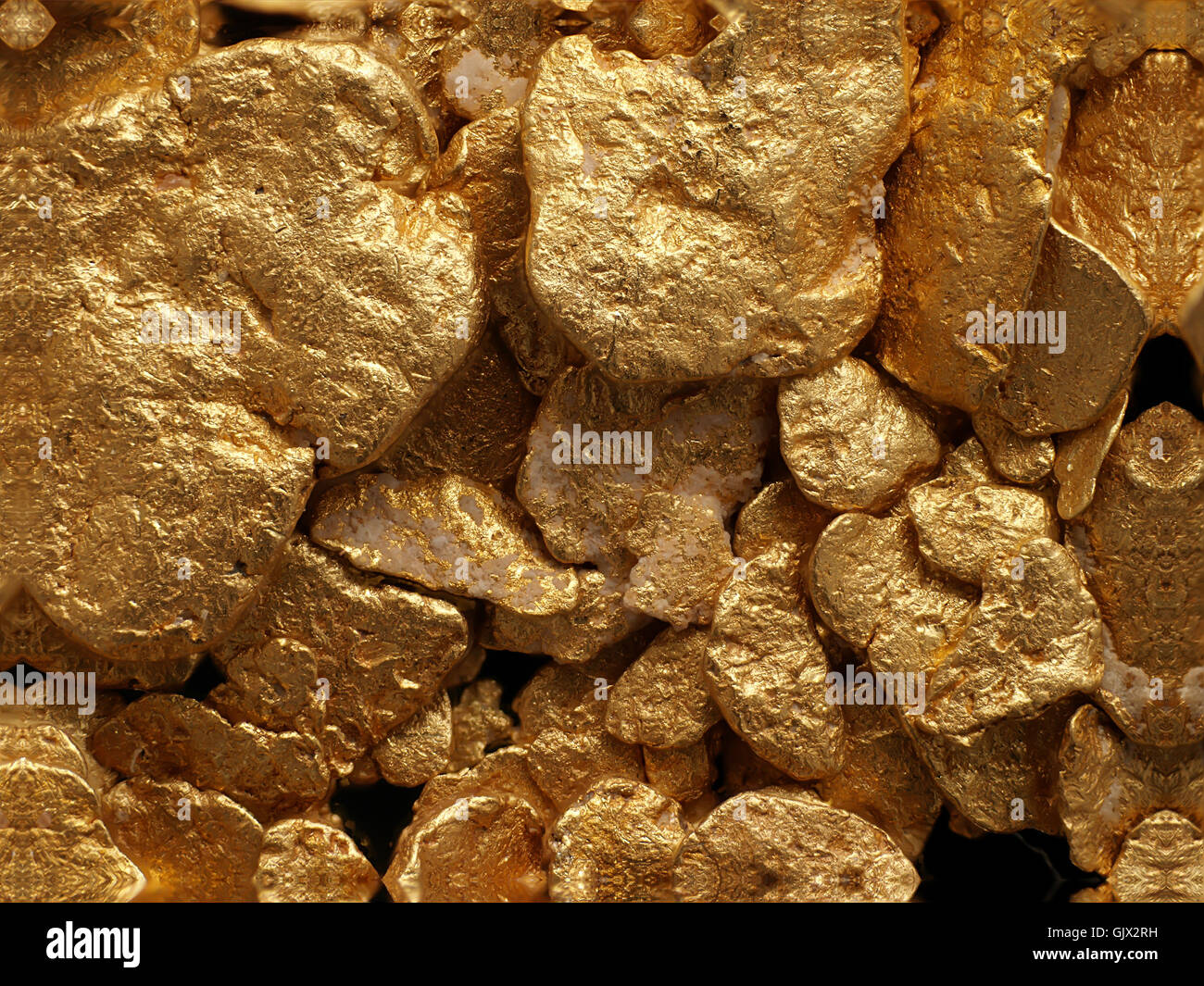 brilliance gold jewelry Stock Photo