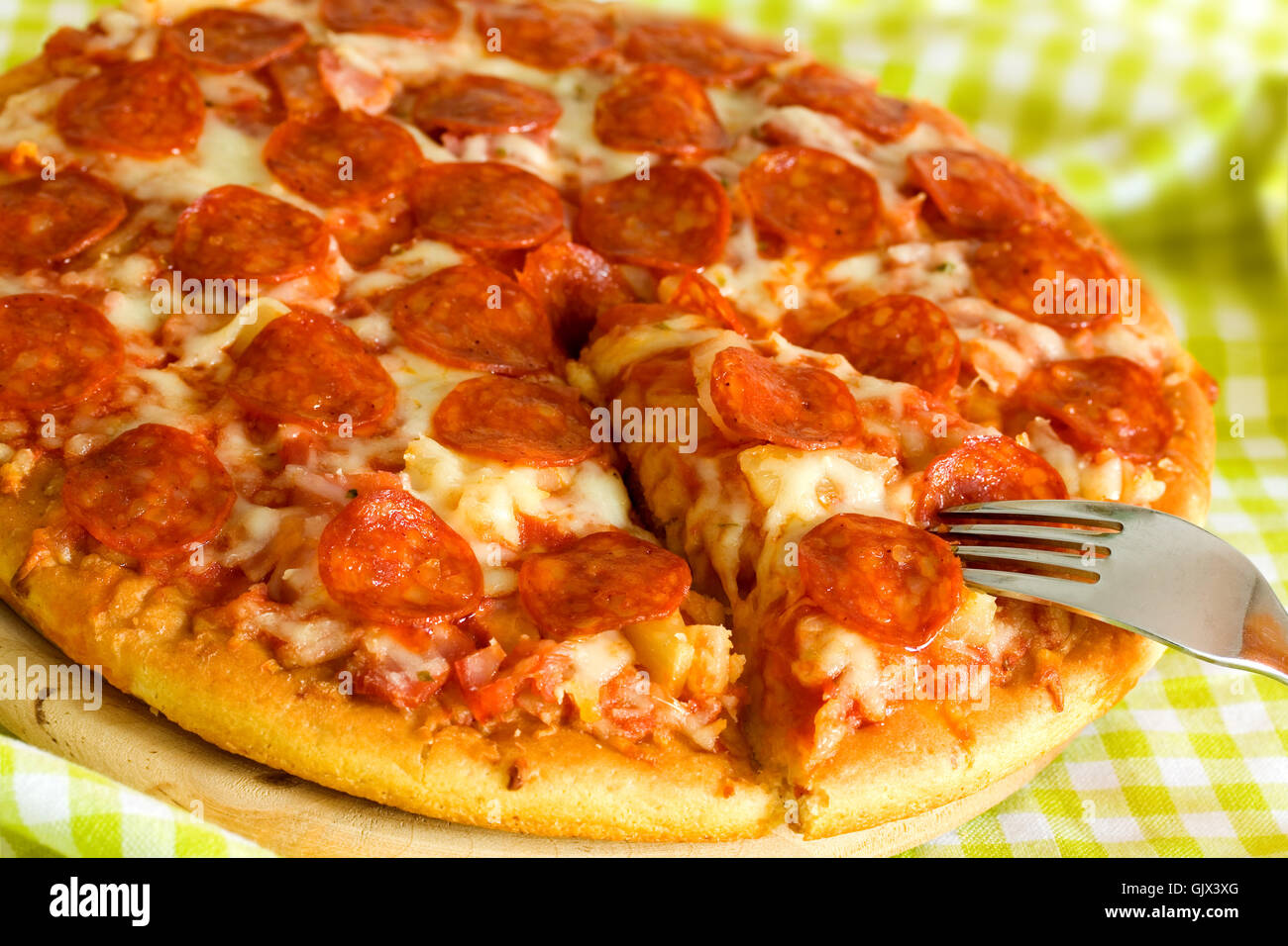 pizza supreme Stock Photo