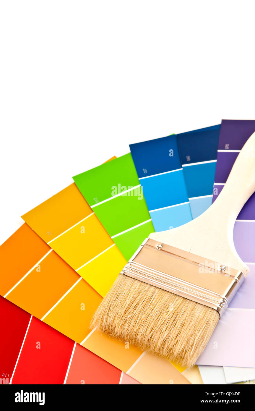 painting colors colours Stock Photo