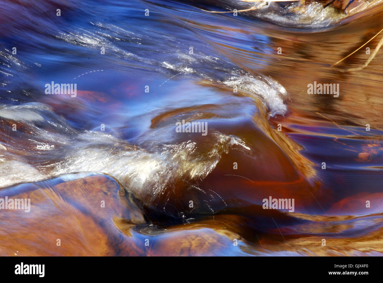 Brown stream hi-res stock photography and images - Alamy