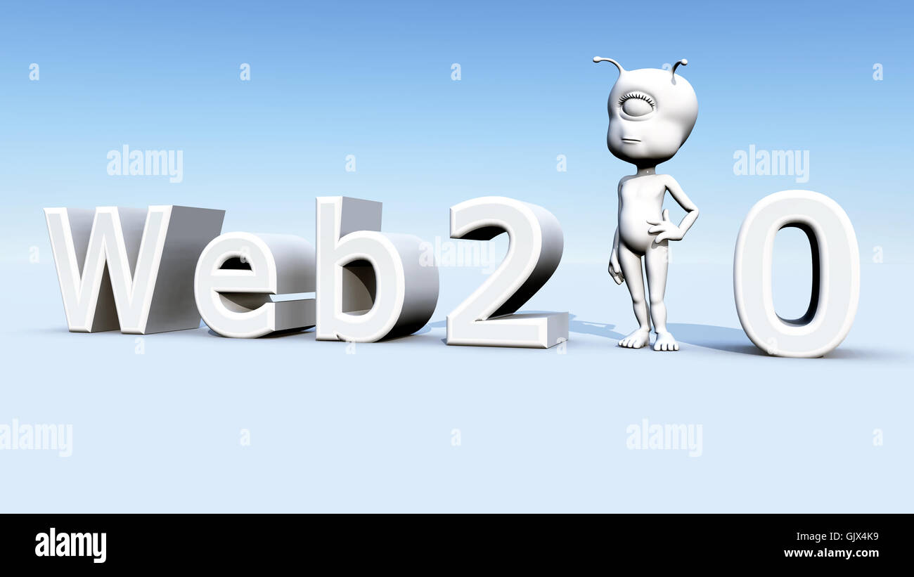 web 2.0 Stock Photo