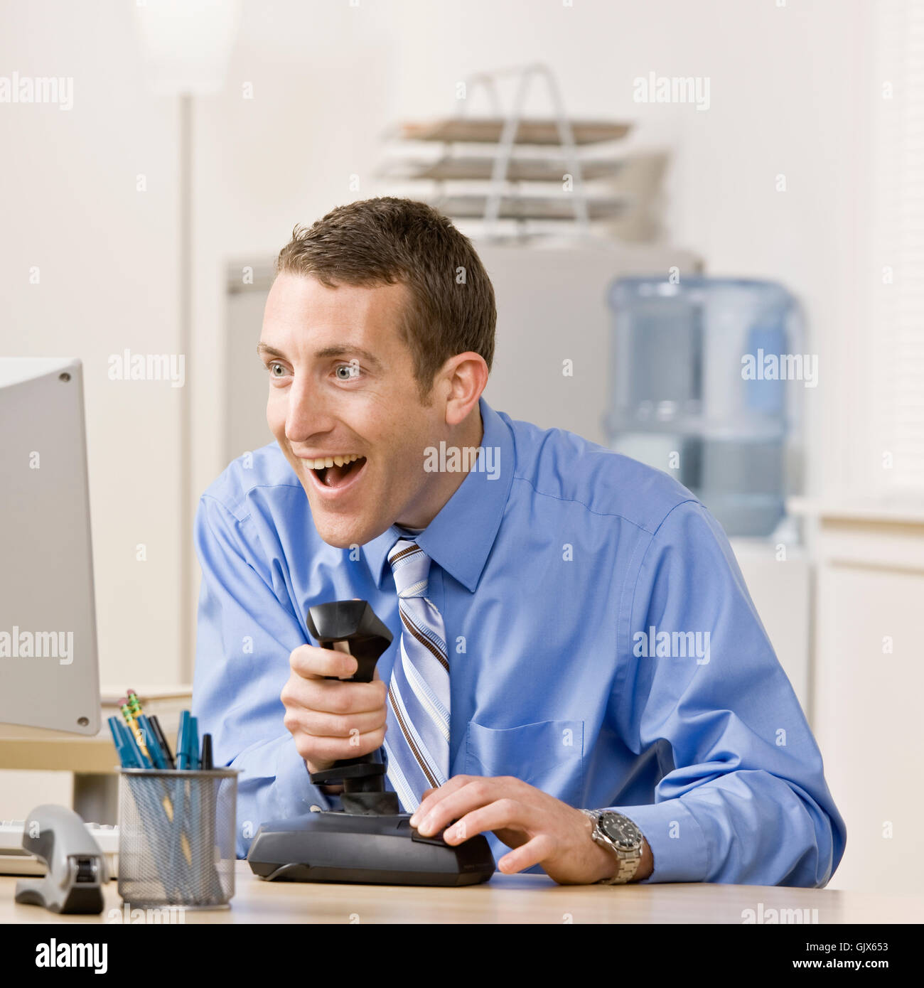 office laugh laughs Stock Photo Alamy