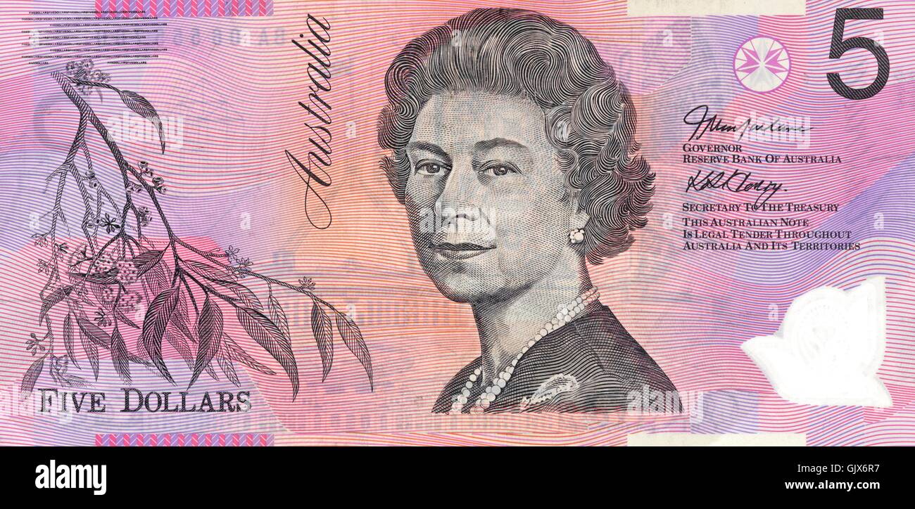Australian Five Dollar Note Stock Photo Alamy australian-five-dollar-note-stock-photo-alamy