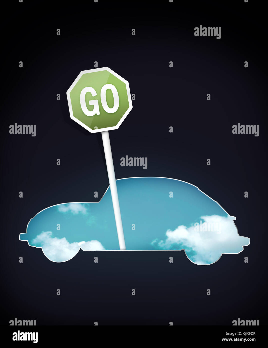 Vehicle traffic sign hi-res stock photography and images - Alamy