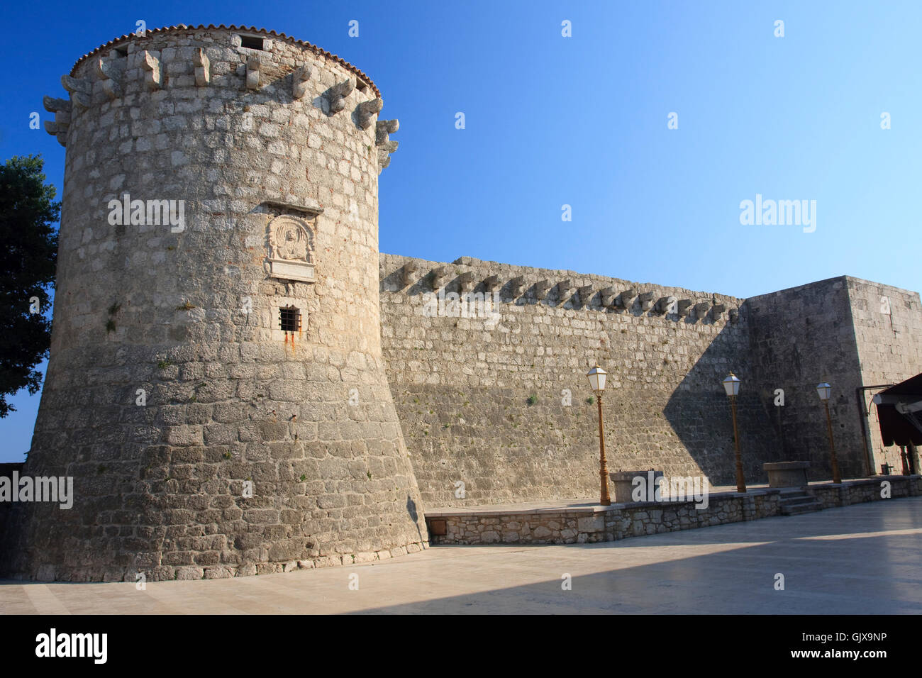 tower old town fortress Stock Photo