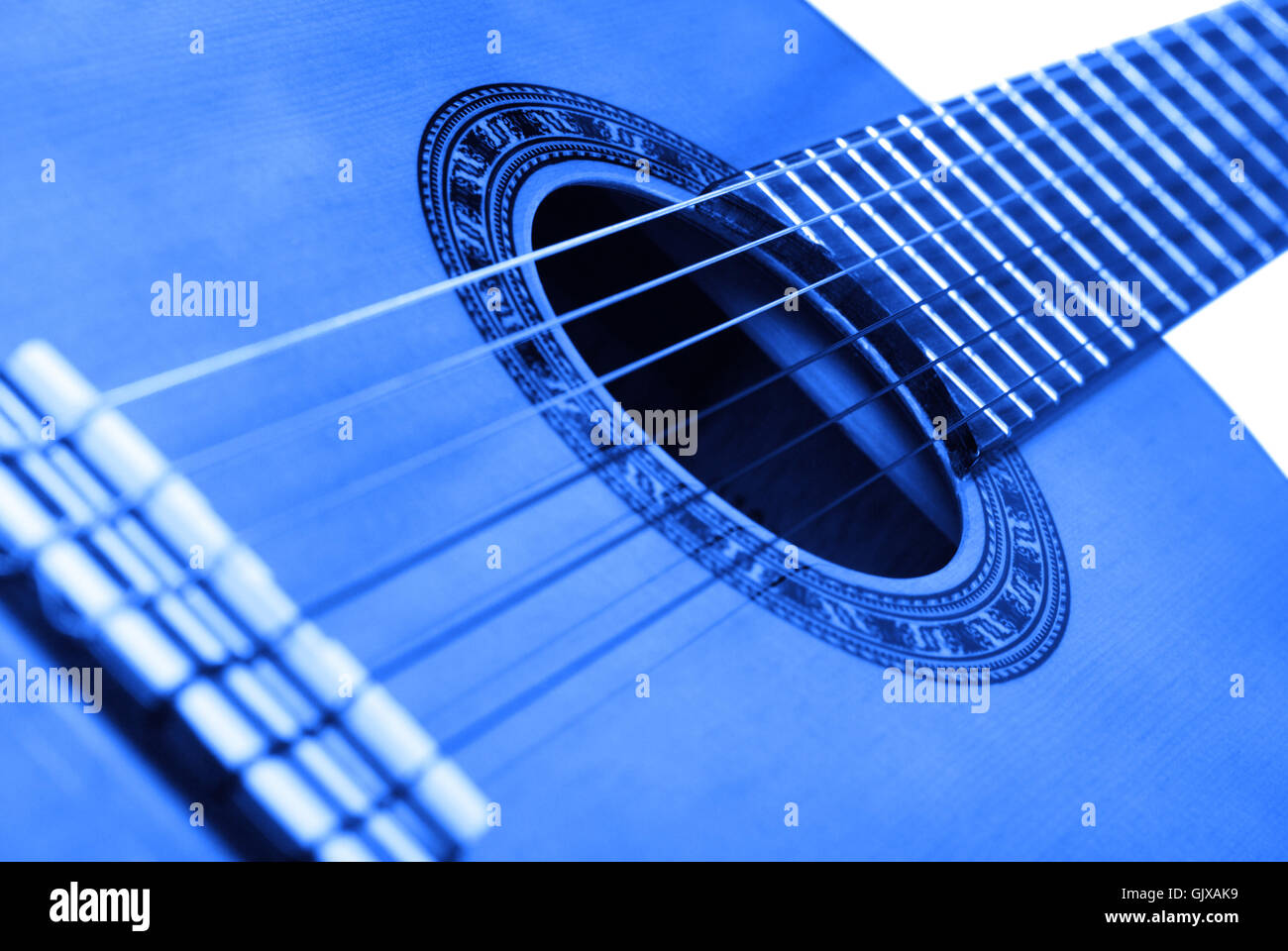 guitar background blue Stock Photo Alamy