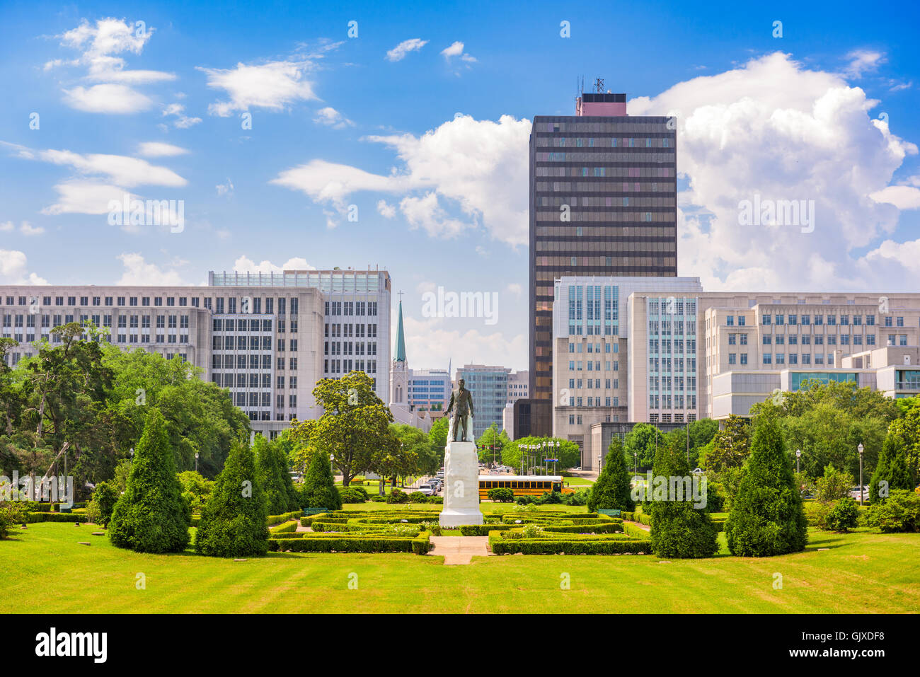 Baton Rouge, Louisiana, USA downtown skyline. Stock Photo