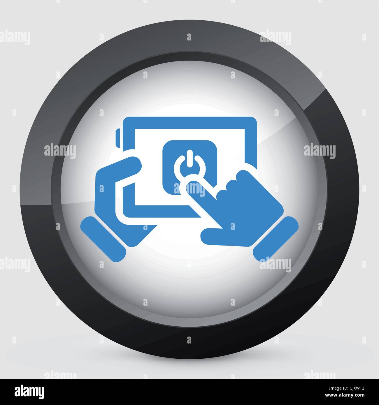 Mobile power switch Stock Vector Image & Art Alamy