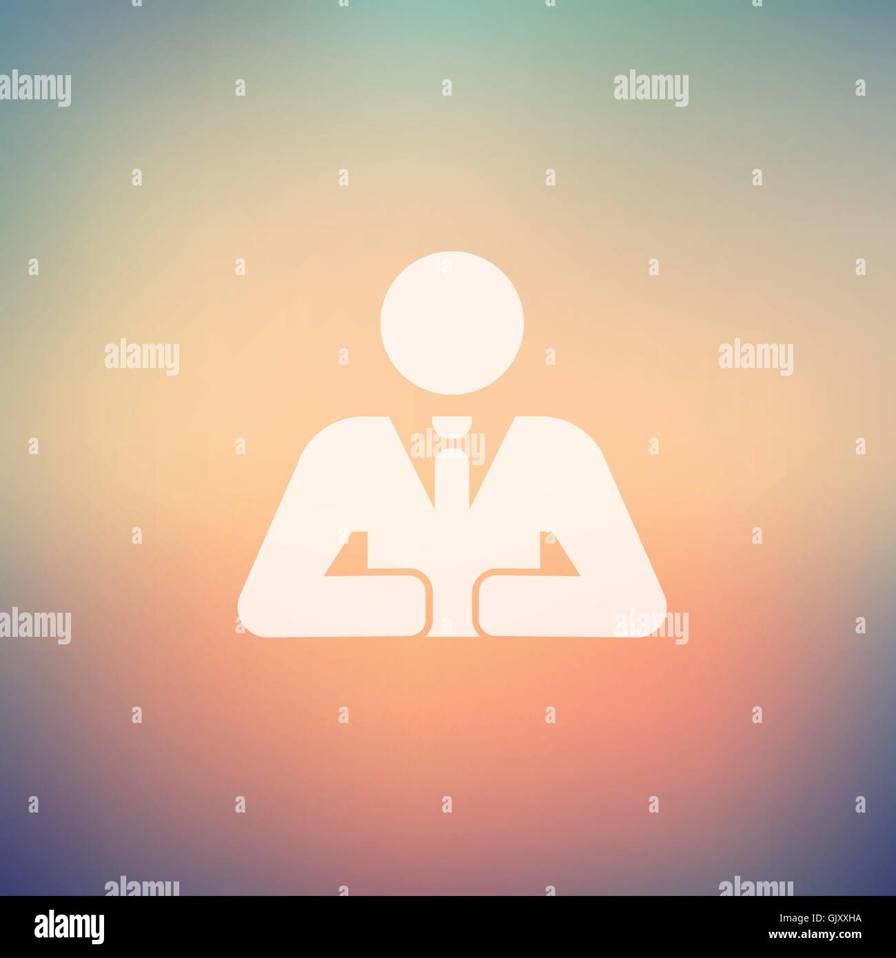 Businessman in flat style icon Stock Vector Image & Art - Alamy