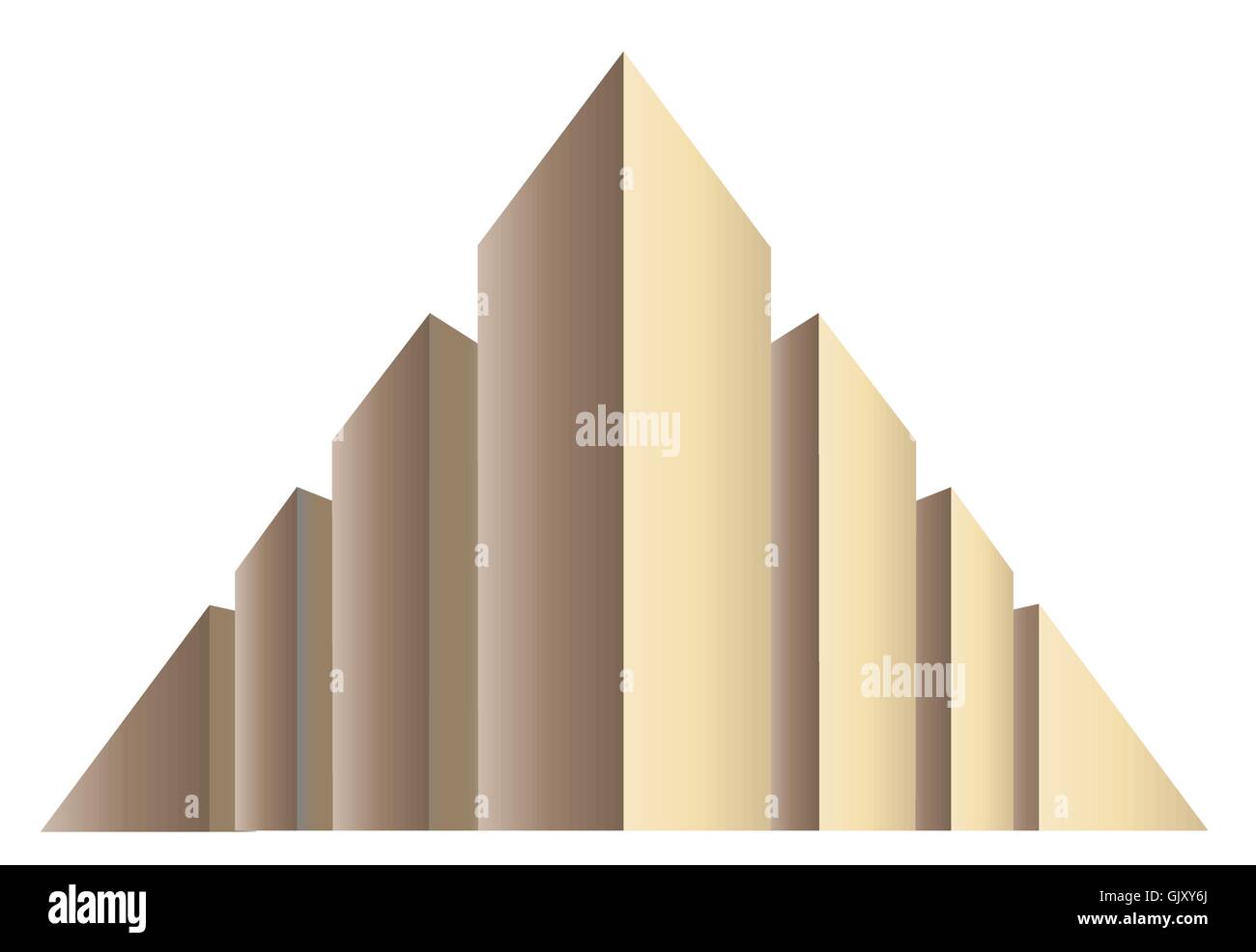 City Block Stock Vector