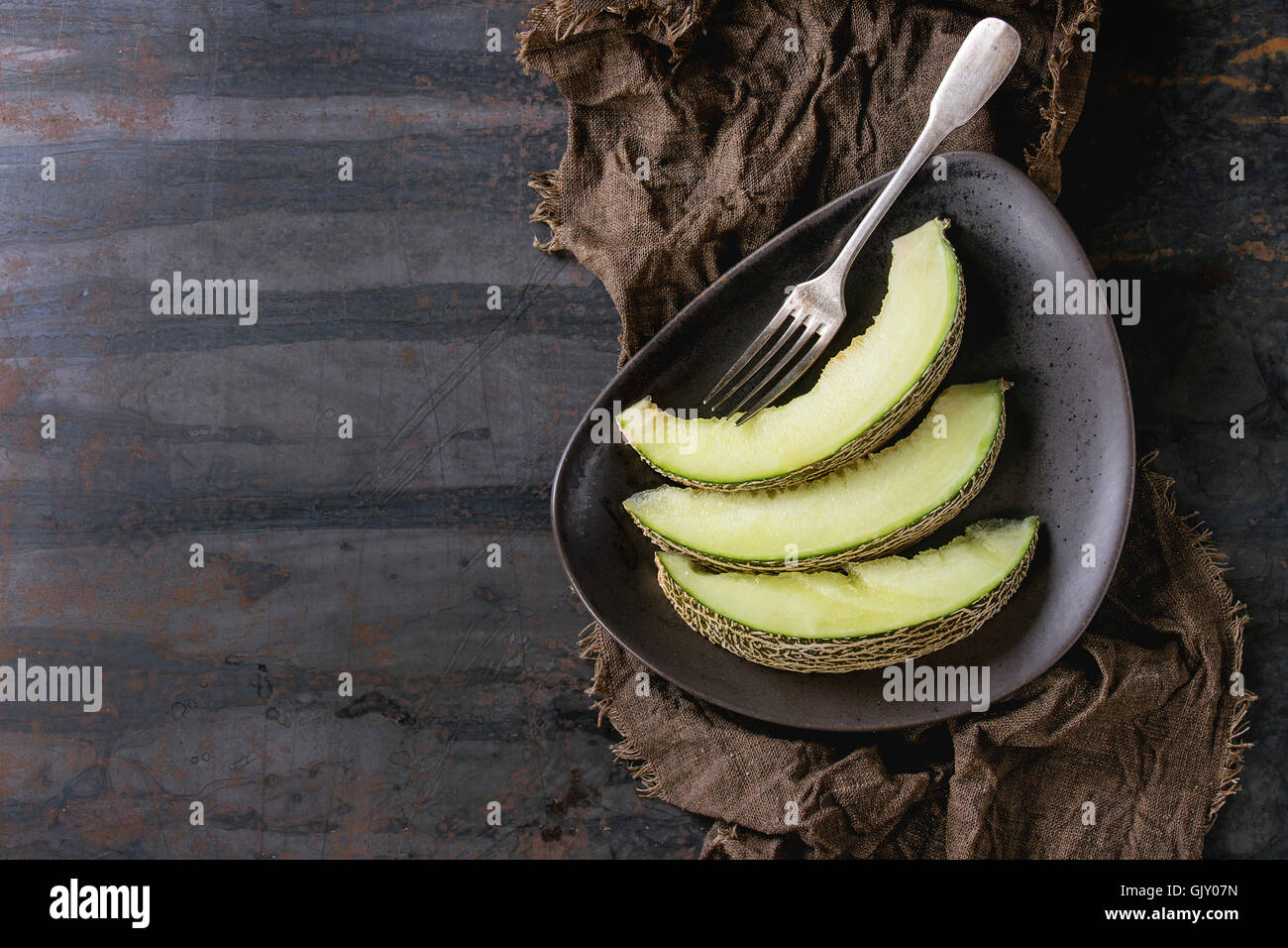 Melon Rag Rag triangle hi-res stock photography and images - Alamy