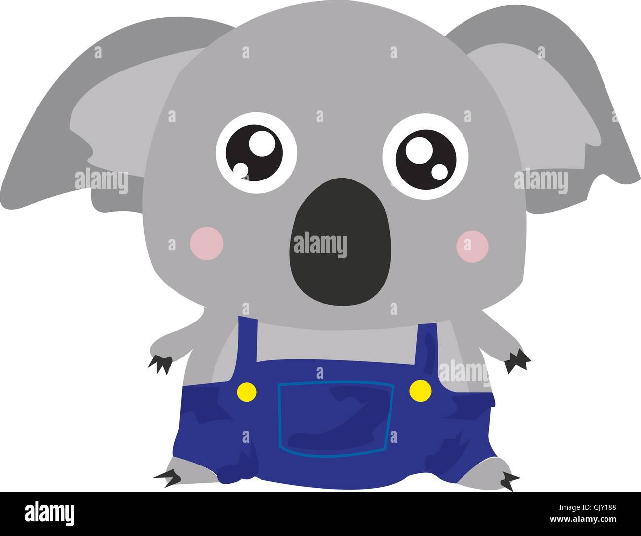 Resting koala Stock Vector Images - Alamy