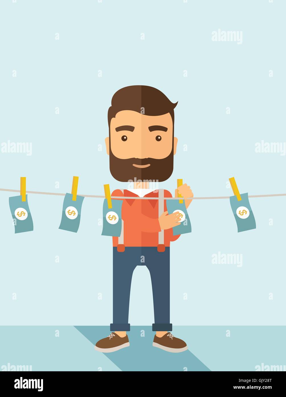 White man in business Stock Vector Images Alamy